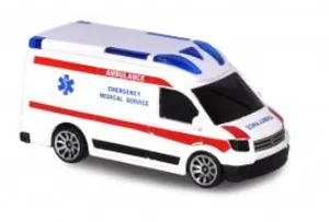 SOS auto kovové, svetlo a zvuk