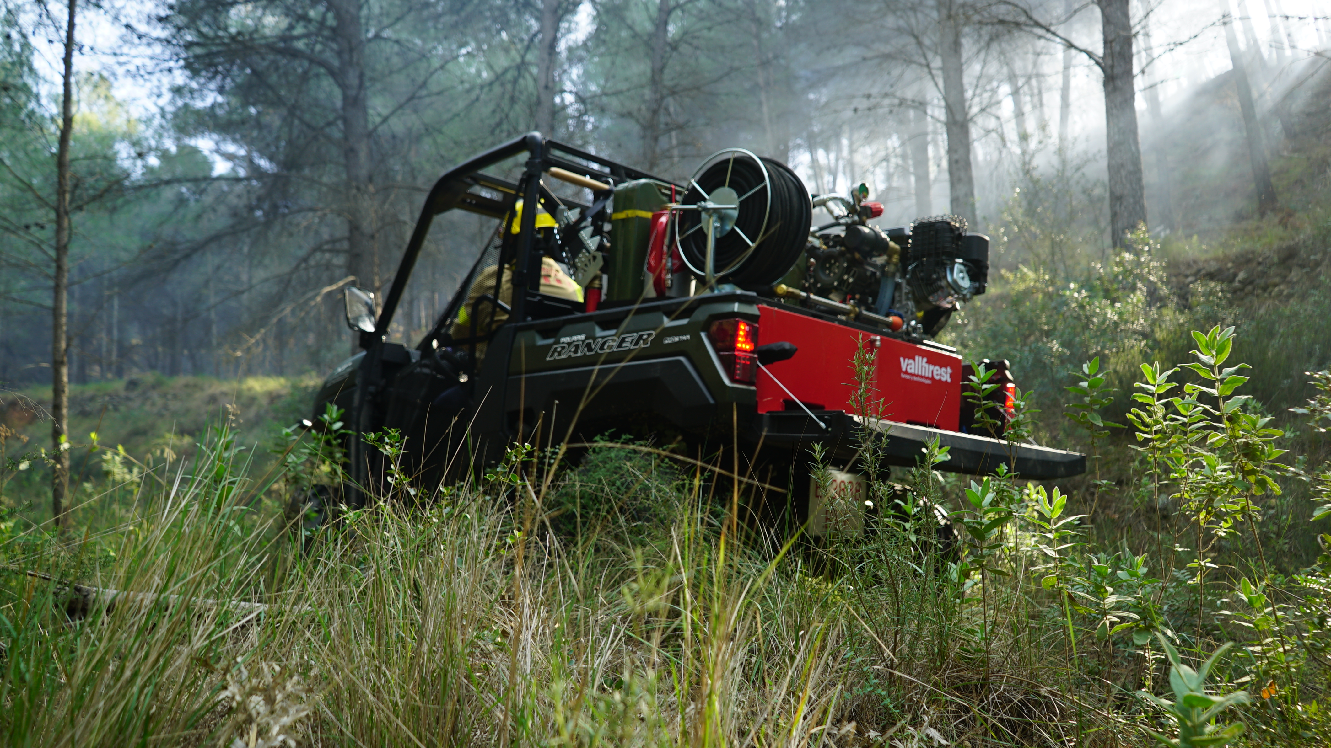 Vallfirest SKID UNIT UTV - nizkotlakový hasiaci systém pre štvorkolky HOnda GX H50/VFT1SP4// / nádrž 150 l,280 l,320 l