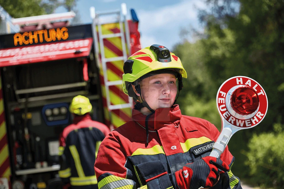 Zásahová prilba Rosenbauer HEROS H 10 na lesné požiare s ventiláciou
