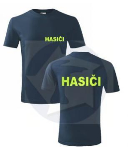 Junior detské tričko HASIČI - tmavomodré