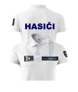 Polokošeľa pánska DPO SR - krátky rukáv - biela ( menovka a hodnosť v cene)