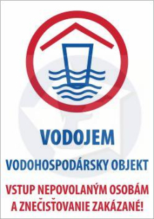 VODOJEM - vodohospodárska tabuľka