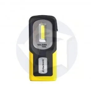 Nabíjateľná dielenská lampa s panelom COB DURA TOOL, 110 lm,