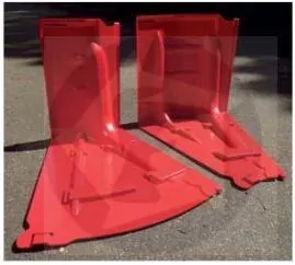 Skladacie protipovodňové zábrany NOAQ 2019 - vonkajší rohový diel 30º / 50 cm