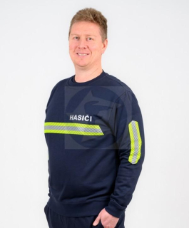 HIVIS mikina klasik Hasiči Navy