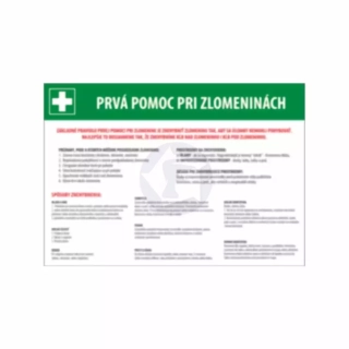 Prvá pomoc pri zlomeninách