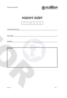 Vozový zošit