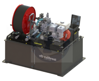 Vallfirest SKID UNIT UTV - stredotlakový hasiaci systém pre štvorkolky UTV B&S XR950/ AR 30 / nádrž 150 l,280 l,320 l
