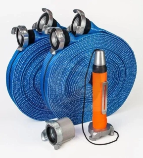 Súprava FLídr na 100 m prekážok LASER so spojkami Rott LIGHT (20,5m) blue