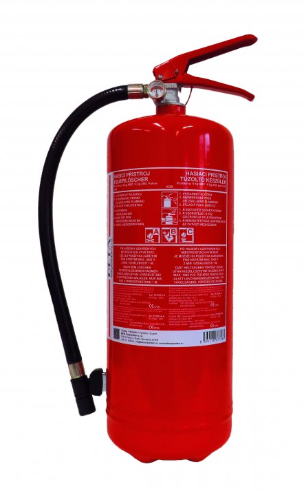 Hasiaci prístroj práškový, 6 kg