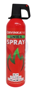 Hasiaci sprej UNIEX 750ml hasenie lítiových batérií